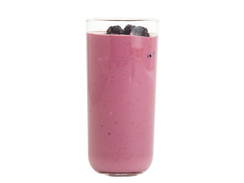 Black Raspberry-Vanilla Smoothie