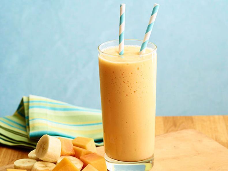 Papaya-Banana Smoothie