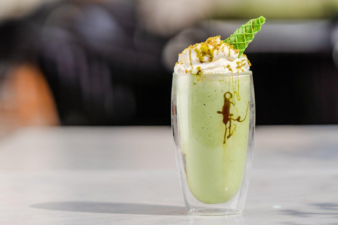 Pistachio milkshake